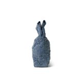 24S Washed Denim Quilted Small 22 Hobo Bag - Image 4