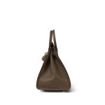 Birkin 25 Sellier Etoupe Epsom Gold Plated Z Stamp - Image 13