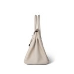 Birkin 30 Craie Togo Palladium Plated C Stamp - Image 3