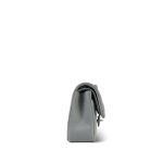 20C Grey Caviar Quilted Classic Flap Small LGHW - Image 5