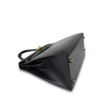 Vintage Kelly 28 Black Box Calfskin Gold Plated - Image 23