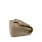 21S Iridescent Dark Beige Classic Flap Medium LGHW - Image 6