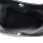 24B Black Calfskin Quilted 31 Nano Shopping Bag Light Gold Hardware - Image 9