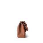 22S Caramel Lambskin Quilted Small Classic Flap Light Gold Hardware - Image 4