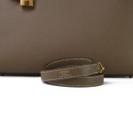Kelly Sellier 28 Etoupe Epsom Gold Plated Y Stamp - Image 8
