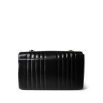 Black Vintage Lambskin Vertical Flap Bag GHW - Image 4