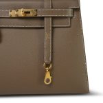 Kelly Sellier 28 Etoupe Epsom Gold Plated Y Stamp - Image 4