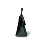 Kelly 28 Vert Fonce Box Calfskin Gold Plated [A] Stamp - Image 9