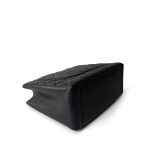 Grand Shopping Tote Black Caviar Quilted Gold Hardware - Image 9