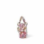 Calfskin Embroidered Butterfly Printed Lady D-Joy Multicolor - Image 4