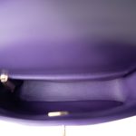 24C Purple Shiny Lambskin Coco Trip Flap Bag LGHW - Image 10