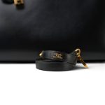 Kelly 32 Black Box Calfskin Gold Plated C Square Stamp - Image 6