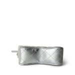24C Metallic Silver Lambskin Quilted Star Bag Light Gold Hardware - Image 3