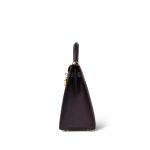 Kelly 28 Raisin Navy Epsom Gold Plated A Stamp HSS - Image 8