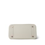 Birkin 30 Craie Togo Rose Gold Plated Y Stamp - Image 12
