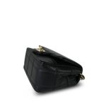 Black Lambskin Quilted Monacoco Mini Square Flap LGHW - Image 8