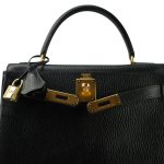 Kelly 28 Black Ardennes Gold Plated Y Circle Stamp - Image 4