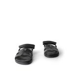 Chypre Sandals Black Calfskin Size 38 / 7.5 - Image 3