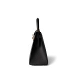 Kelly Sellier 28 Black Epsom Gold Plated Y Stamp - Image 3