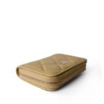 Green Yellow Moss Caviar Quilted Classic Zip Coin Purse - Image 5