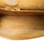 17B Black Calfskin / Tan Suede Wild Stitch Double Flap Jumbo Flap Aged Gold Hardware - Image 11