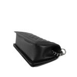 Black Caviar Quilted Boy Bag Old Medium Ruthenium HW - Image 8