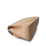 Beige Clair Caviar Quilted Classic Flap Small Silver Hardware - Image 7