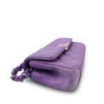 24C Purple Ombré Caviar Quilted My Everything Flap Mini - Image 9