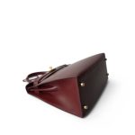 Kelly Sellier 28 Rouge H Box Calfskin Gold Plated W Circle Stamp - Image 18