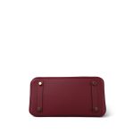 Birkin 25 Rouge H Swift Gold Plated Y Stamp - Image 12