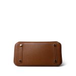 Birkin 25 Fauve Barenia Gold Plated Z Stamp - Image 4