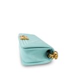 Tiffany Blue Caviar Quilted Boy Bag Small Aged Gold Hardware - Image 5
