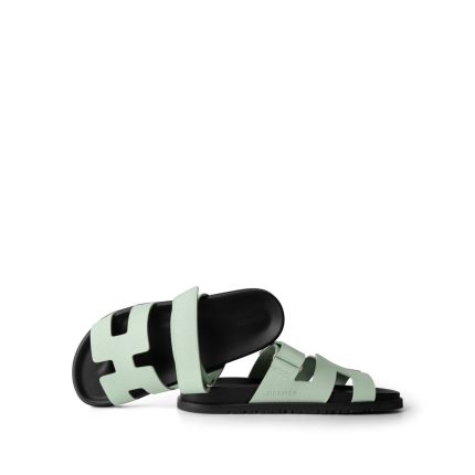 Chypre Sandals Vert Jade Size 40 EU
