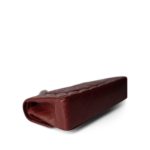 Burgundy Caviar Quilted Classic Flap Medium SHW - Image 7
