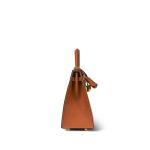 Kelly Sellier 25 Bi-Color Horseshoe (HSS) Trench/Gold Veau Epsom Gold Plated Y Stamp - Image 15