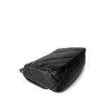 23S Black Lambskin Quilted 19 Flap Small Mixed Hardware - Image 9