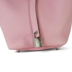 Picotin Lock 18 Rose Sakura Clemence Palladium Plated B Stamp - Image 2
