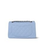 23P Sky Blue Caviar Quilted Classic Flap Small Light Gold Hardware - Image 6