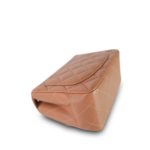 Caramel Lambskin Quilted Square Flap Mini Light Gold Hardware - Image 12