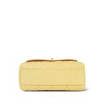 21P Yellow Lambskin Quilted Cocovado Flap Bag Mixed Fibers Chain LGHW - Image 12