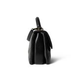 Black Lambskin Quilted Small Trendy CC - Image 6