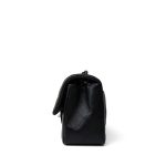 23S Black Lambskin Quilted Mini Rectangular Single Flap LGHW - Image 3