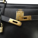 Kelly Sellier 28 Retourne Black Box Calfksin Gold Plated (W) Stamp - Image 14