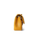 Amber Yellow Caviar Chevron Quilted Classic Flap Small LGHW - Image 9