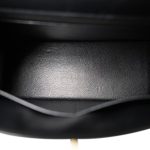 Kelly 28 Sellier Black Box Calfskin Gold Plated A Square Stamp - Image 11
