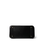 Birkin 30 Black Box Calfskin Gold Plated G Square Stamp - Image 9