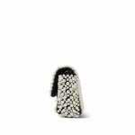 19S Pearl On Flap Mini Rectangular Flap Bag Light Gold Hardware - Image 2