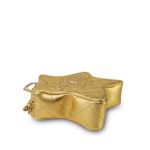 Gold Metallic Lambskin Quilted CC Walk of Fame Star Bag LGHW - Image 12