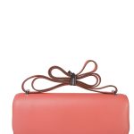 Constance Elan Flamingo Epsom Palladium Plated R Square Stamp - Image 14