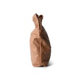 Caramel Calfskin Quilted 22 Hobo Bag Medium Aged Gold Hardware - Image 8